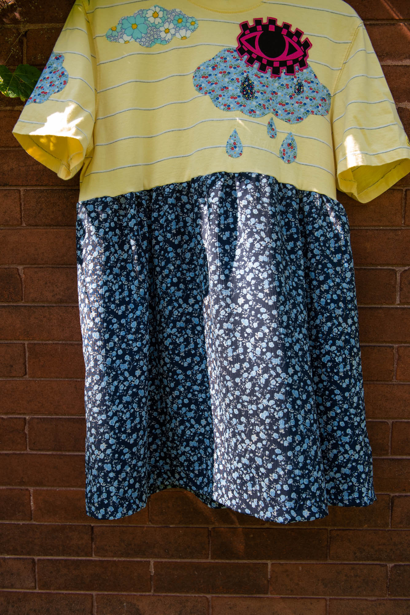 Sunny But Raining T-Shirt Dress (M/L)